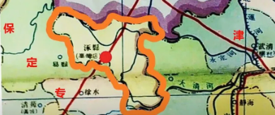 建在高碑店的涿县县城
