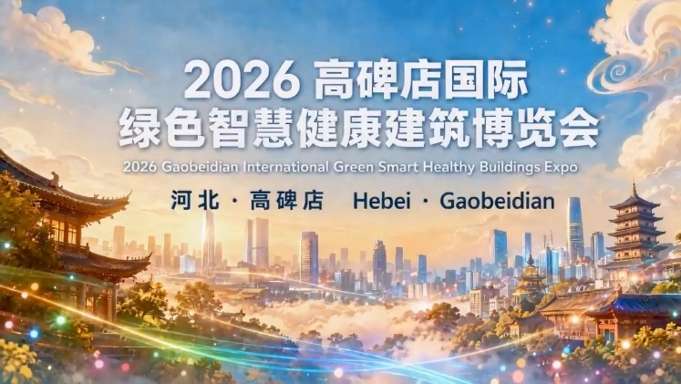 2026高碑店国际绿色智慧健康建筑博览会开幕进入倒计时