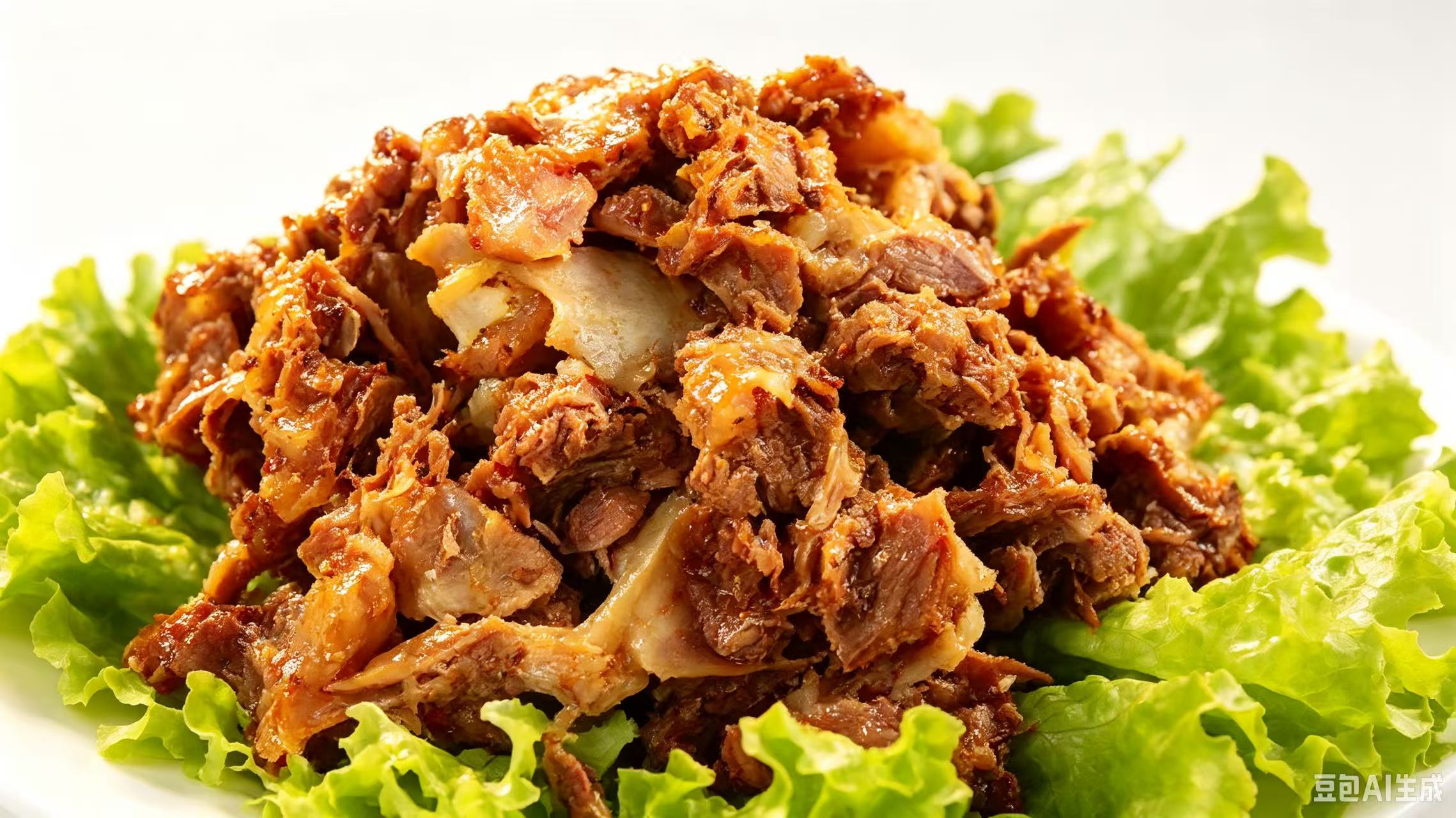 南兴华饭店（新址）：带皮驴肉